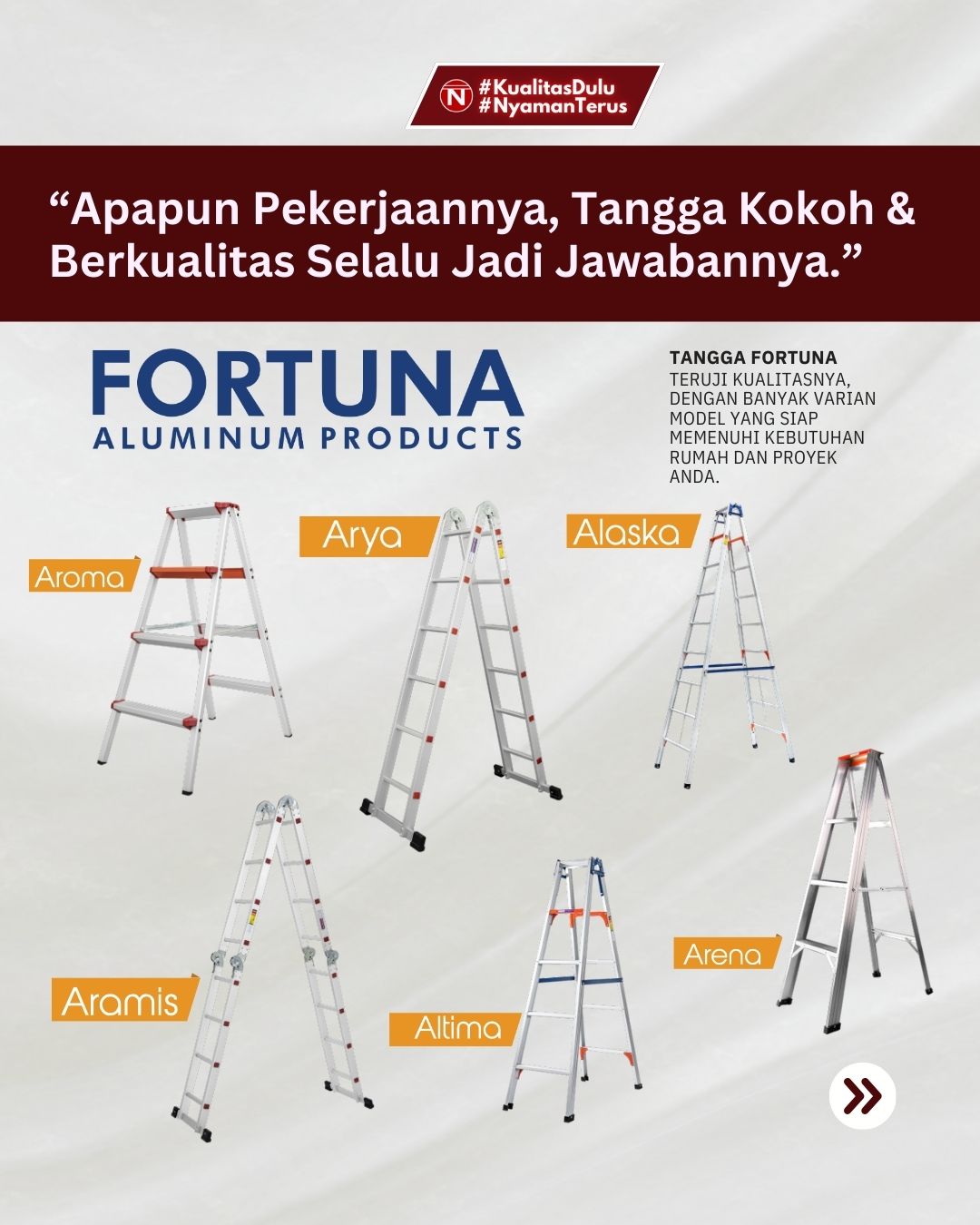 TANGGA ALUMINIUM FORTUNA